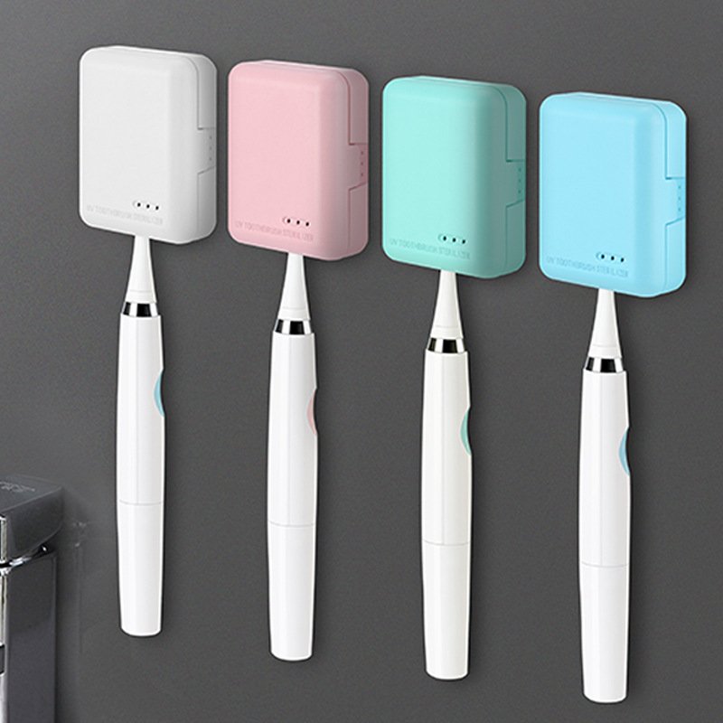 Daily UV Toothbrush Sterilizer – Electric Wall-Mounted Holder for Germ-Free Brushing