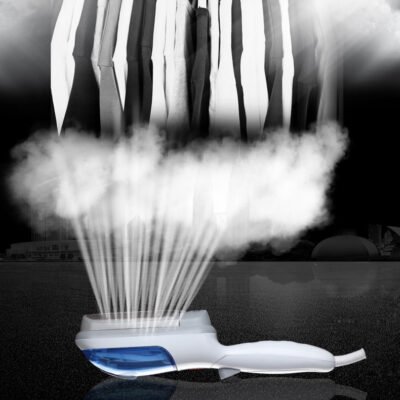 Portable Handheld Mini Garment Steamer – Travel Steam Iron & Clothes Brush for Home and On-the-Go Wrinkle Removal