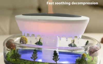 🌧️ Breathe Easy & Dream Deep: Discover the Magic of the Micro Landscape Aroma Diffuser